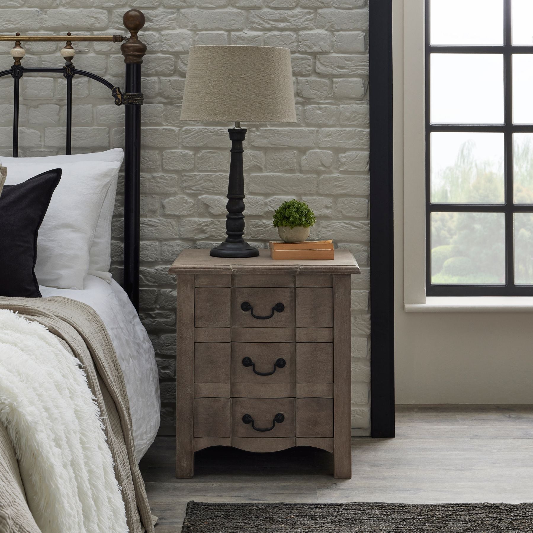 Stylish Bedside Tables featuring a modern design, perfect for enhancing your bedroom decor. Discover more at our store! - TidySpaces