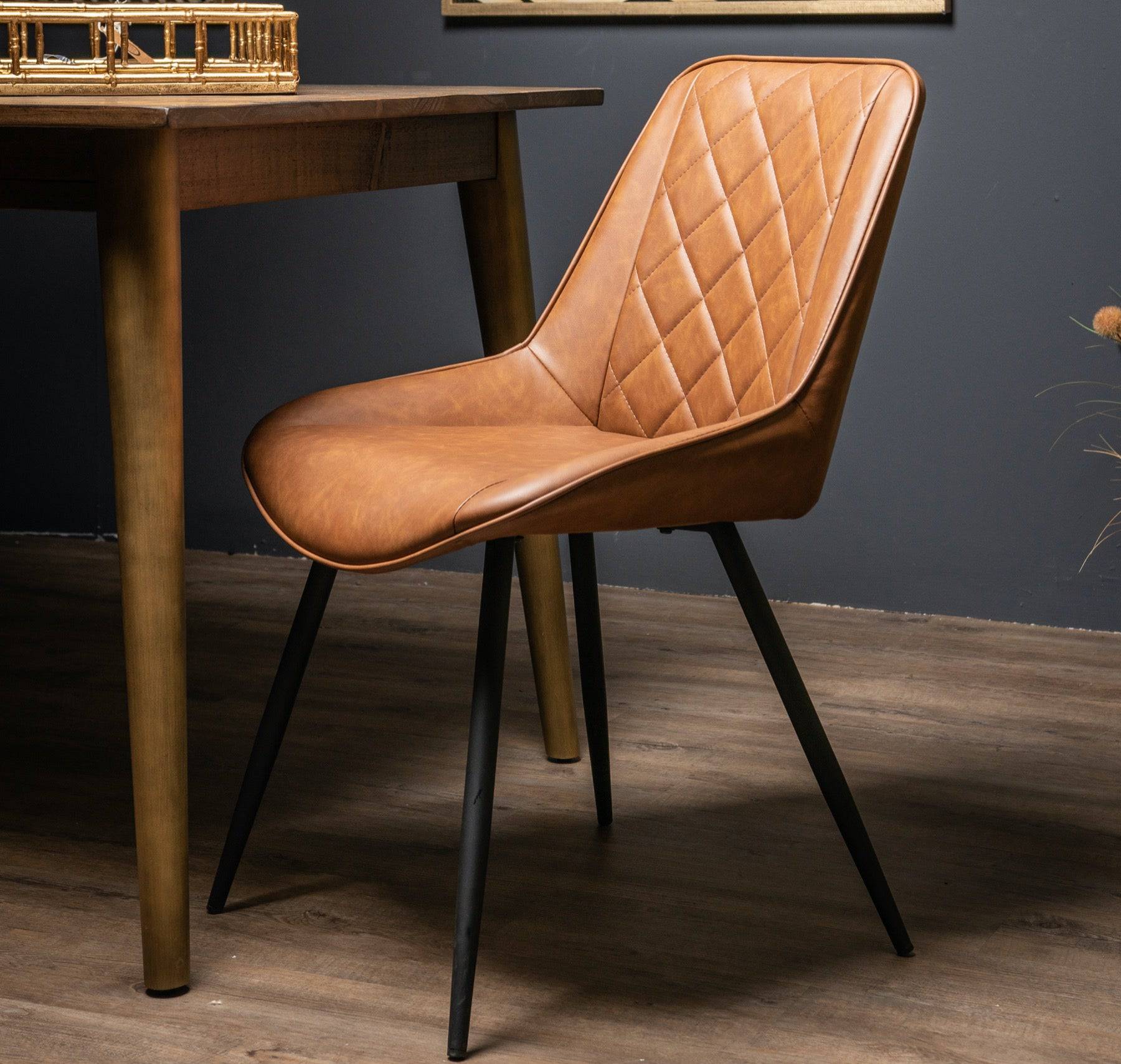 Stylish Dining Chairs with a modern design, perfect for casual meals or dinner parties in any home. - TidySpaces