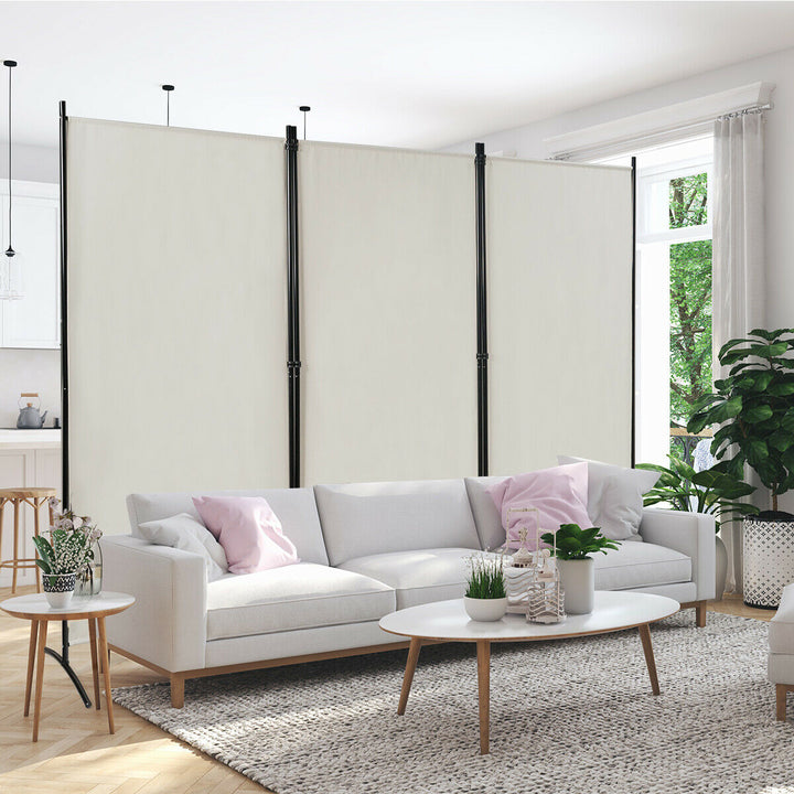 3 Panel Folding Room Divider - TidySpaces