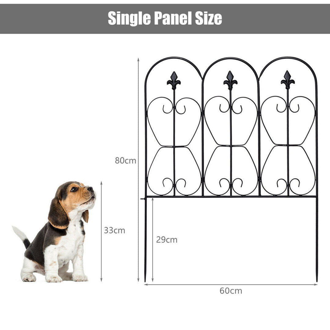 Garden Fencing Panels for Decoration with Arched and Inter-lockable Design - TidySpaces