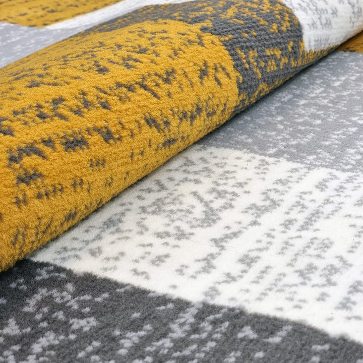 Modern Rug Geometric Patterned Soft Carpet - TidySpaces