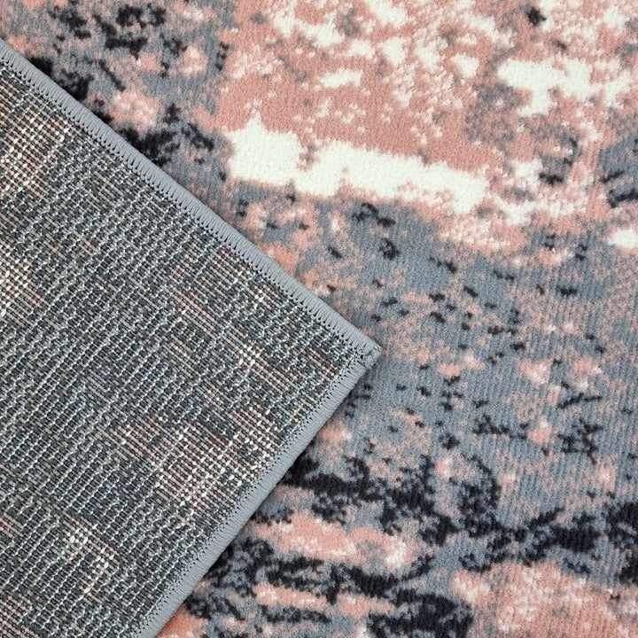 Marble Abstract Rug Distressed Pattern Soft Carpet - TidySpaces