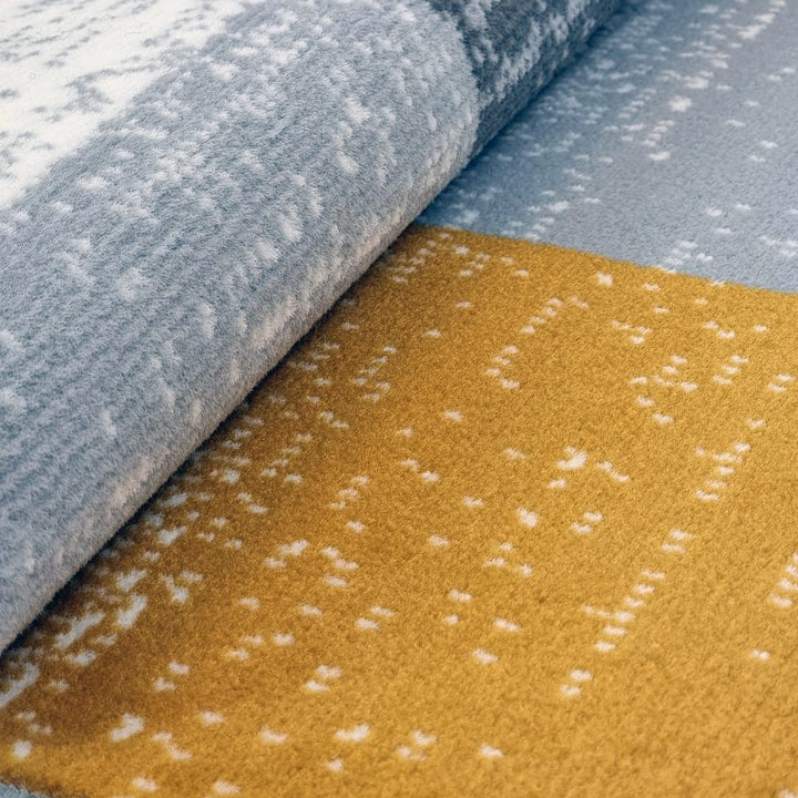 Geometric Rug Circles Modern Soft Carpet - TidySpaces