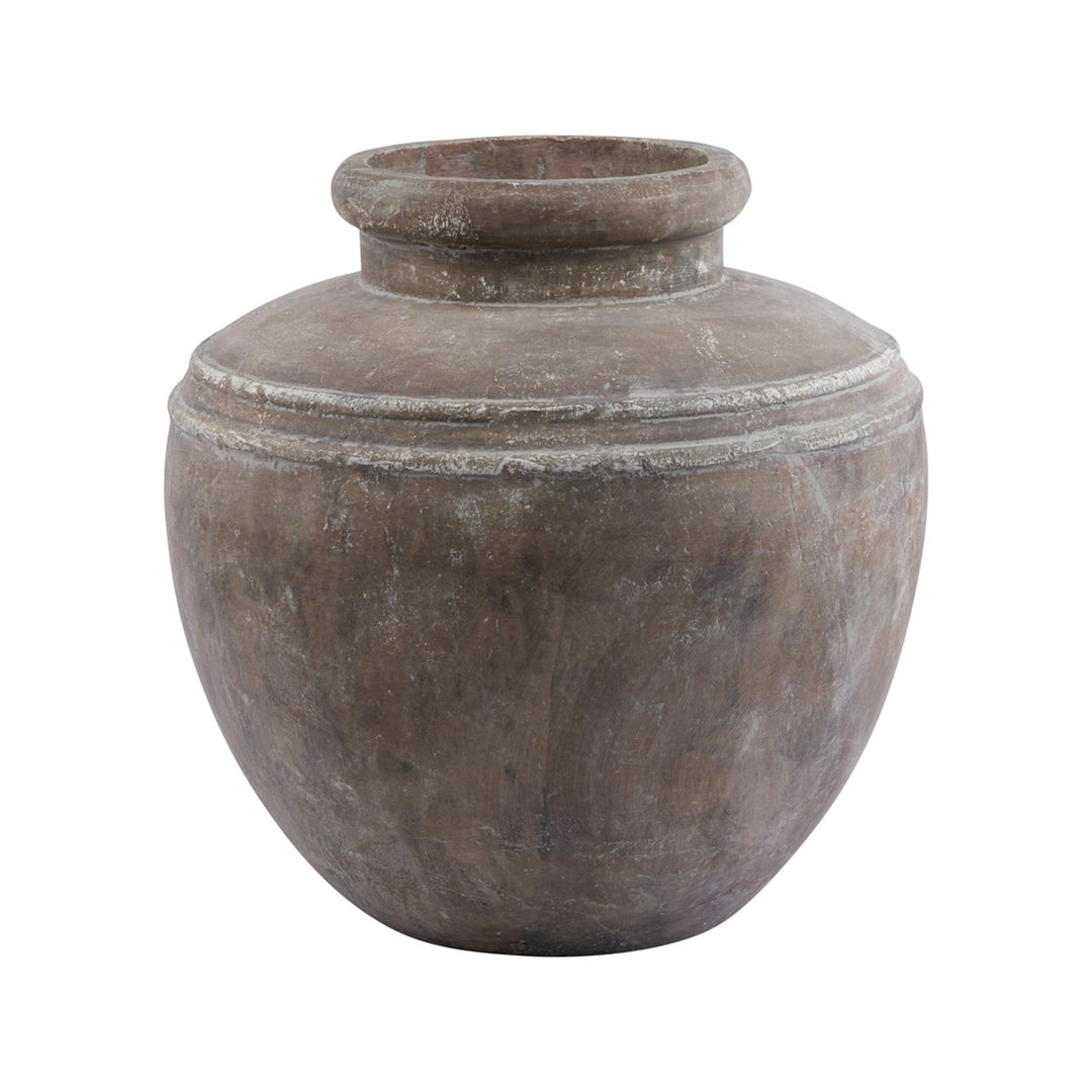 Siena Large Brown Water Pot BROWN CERAMIC - TidySpaces