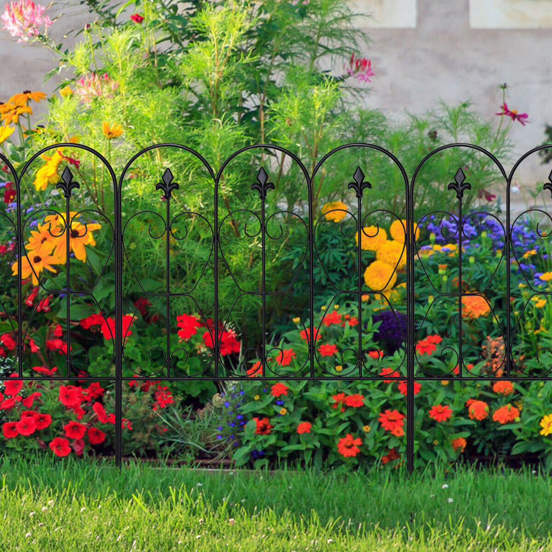 Garden Fencing Panels for Decoration with Arched and Inter-lockable Design - TidySpaces