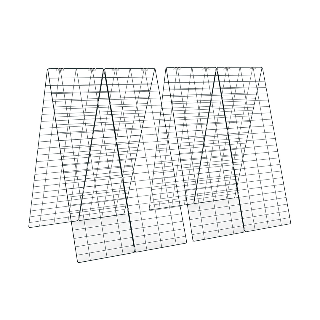 2-Pack Garden Cucumber Trellis with Accessories-Green - TidySpaces