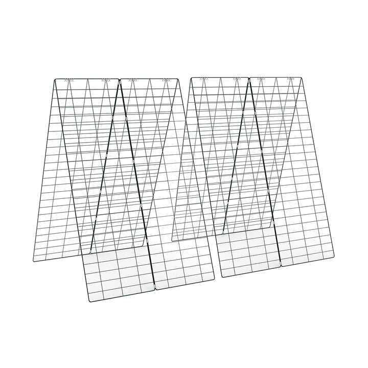 2-Pack Garden Cucumber Trellis with Accessories-Green - TidySpaces
