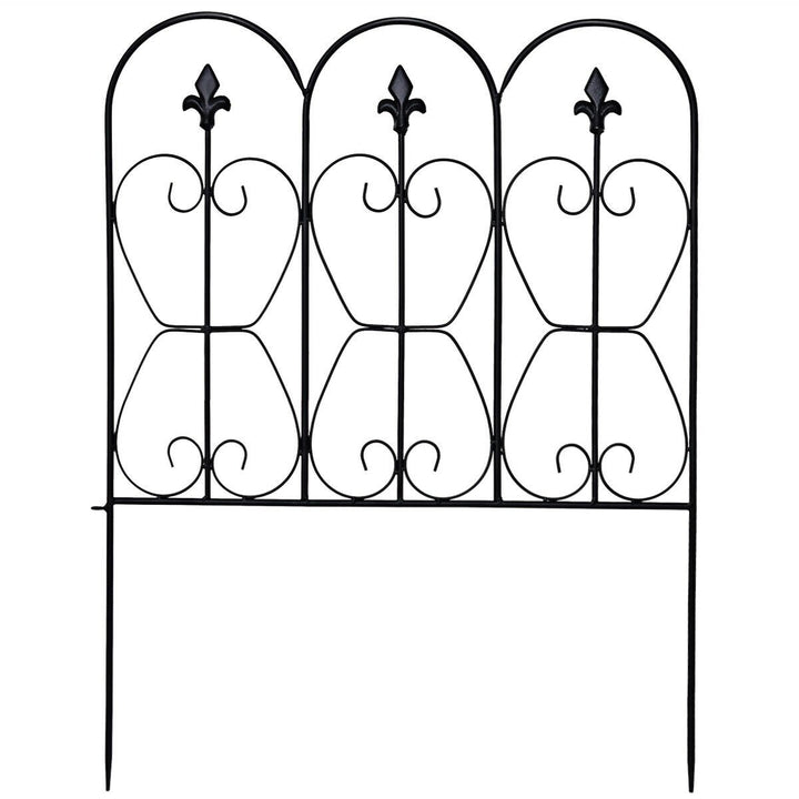 Garden Fencing Panels for Decoration with Arched and Inter-lockable Design - TidySpaces