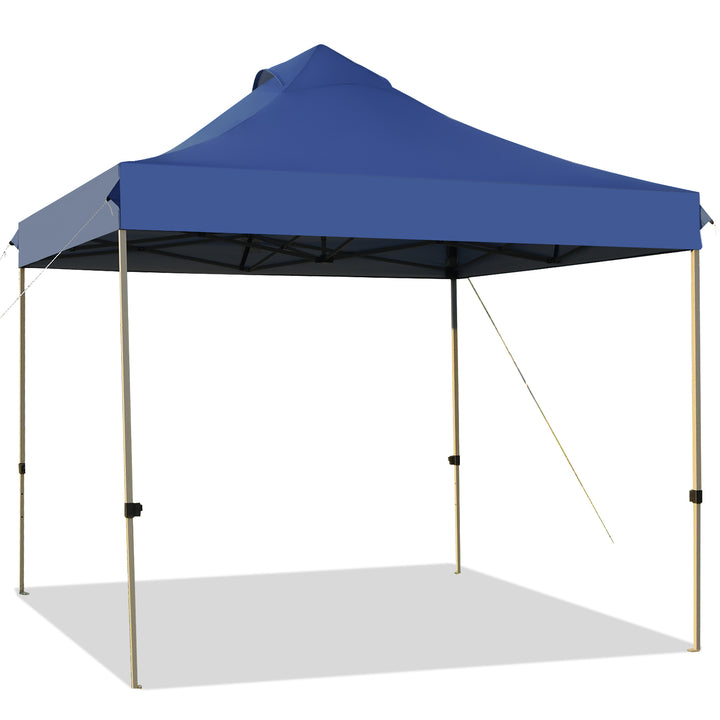 3m x 3m Pop Up Canopy Tent Commercial Instant Shelter Blue - TidySpaces