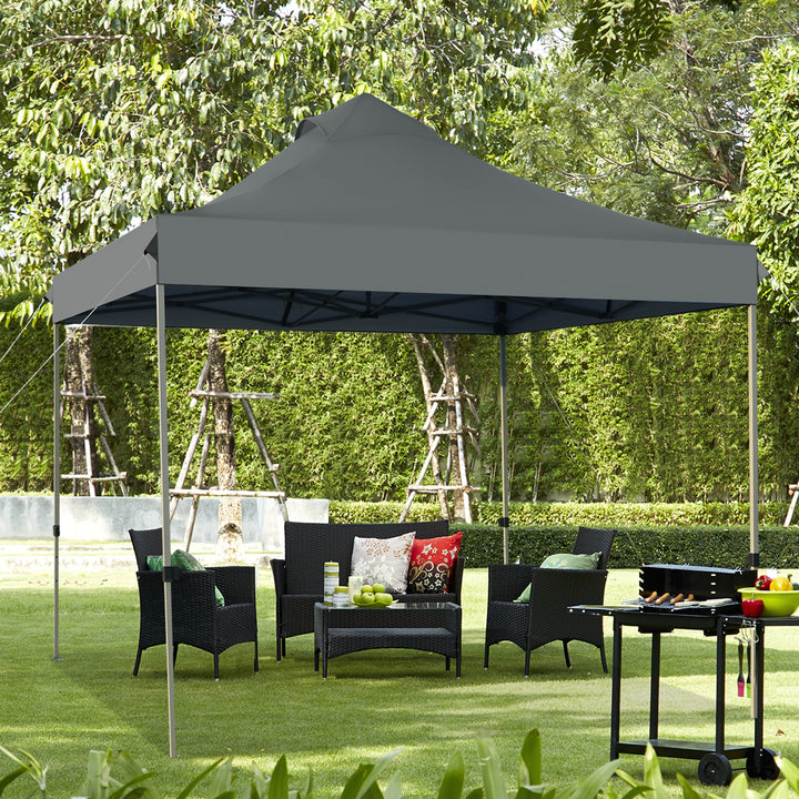 3m x 3m Pop Up Canopy Tent Commercial Instant Shelter - TidySpaces