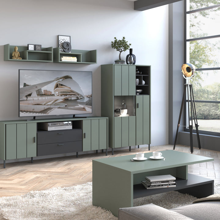 Arundel Shelf in Green - TidySpaces