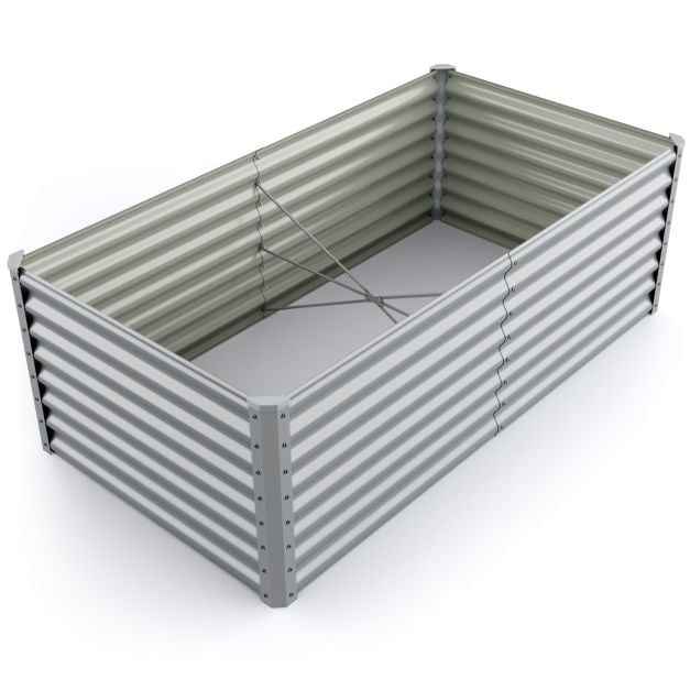 60 cm Raised Garden Bed Elevated Garden Planter with Open Bottom Design