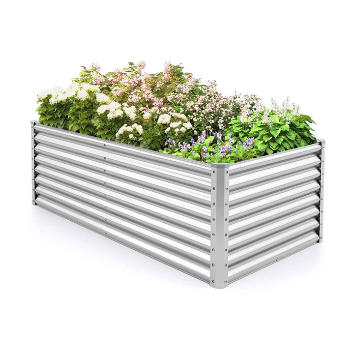 60 cm Raised Garden Bed Elevated Garden Planter with Open Bottom Design