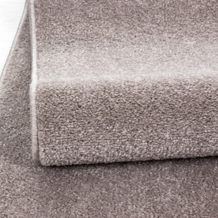 Beige Plain Solid Rug - TidySpaces