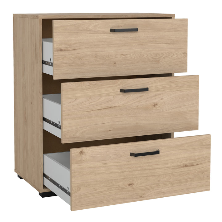 Sofia Chest 3 drawers Jackson Hickory