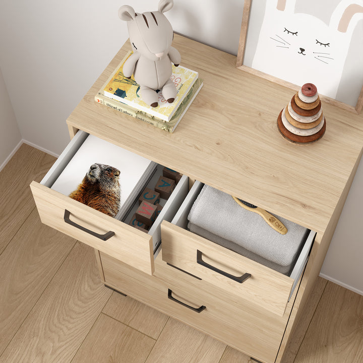 Sofia Chest 3 + 2 drawers Jackson Hickory