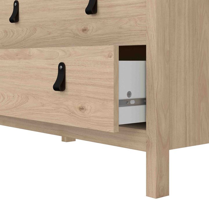 Barcelona Chest 3 Drawers in Jackson Hickory Oak - TidySpaces