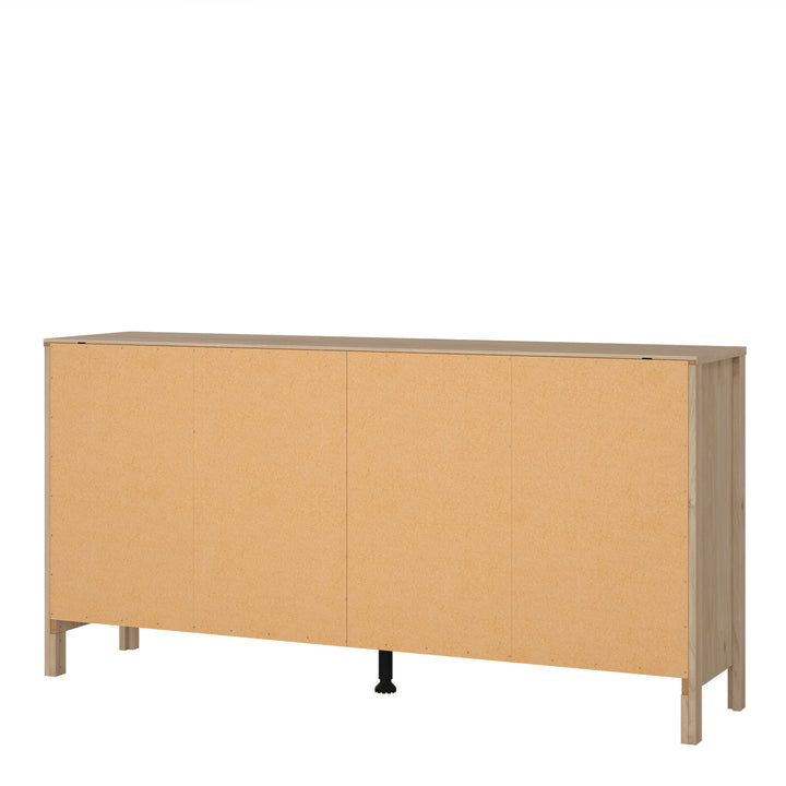 Barcelona Double Dresser 4+4 Drawers in Jackson Hickory Oak - TidySpaces