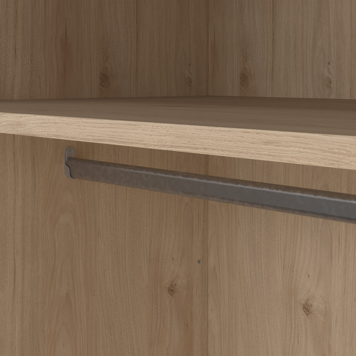 Barcelona Wardrobe with 3 Doors in Jackson Hickory Oak - TidySpaces