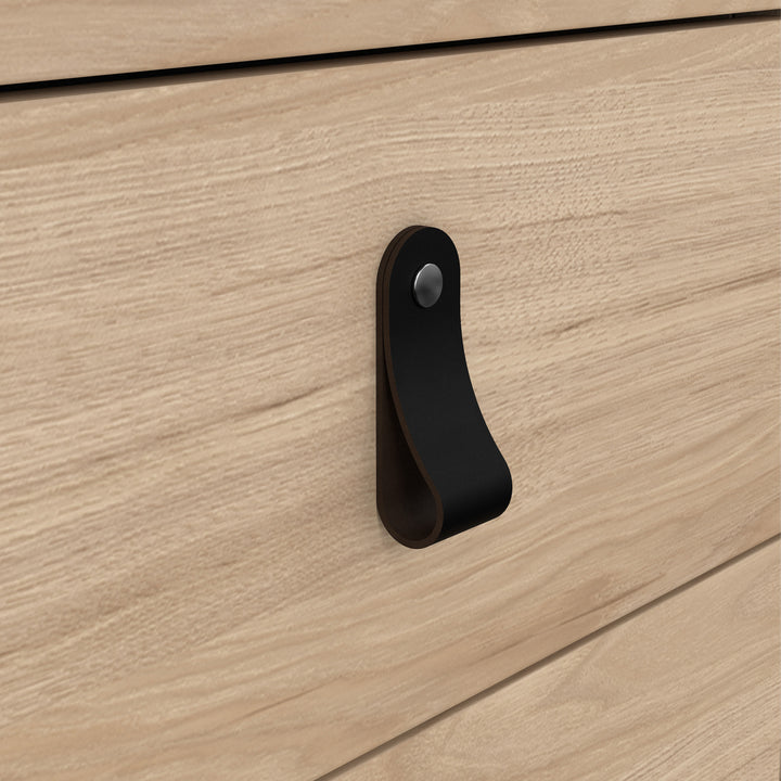 Barcelona Desk 3 Drawers in Jackson Hickory Oak - TidySpaces