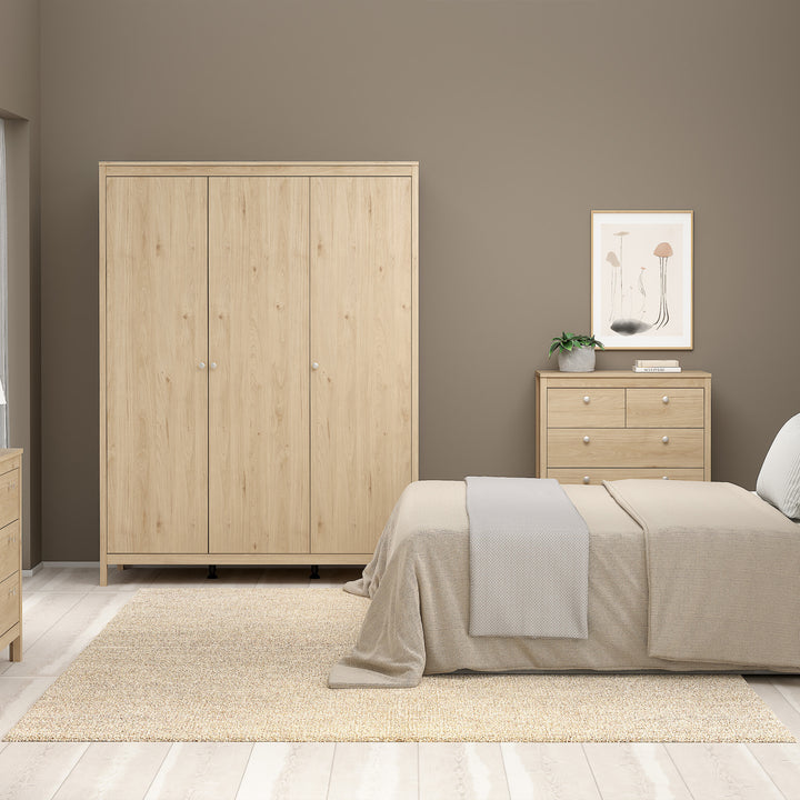 Madrid Chest 3+2 Drawers in Jackson Hickory Oak - TidySpaces
