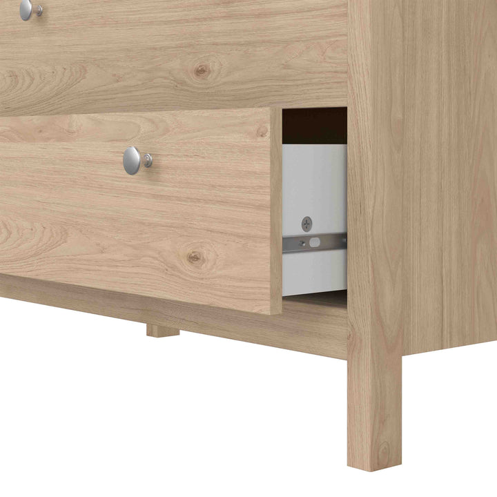 Madrid Chest 3 Drawers in Jackson Hickory Oak - TidySpaces