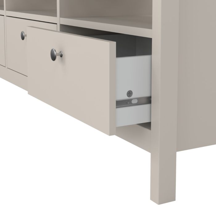 Madrid TV Unit 3 Drawers in Cashmere