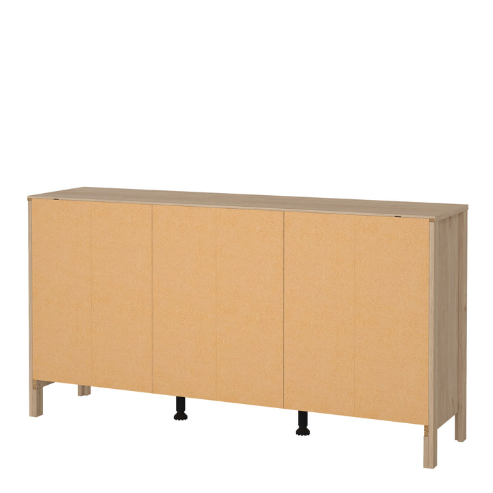 Madrid Sideboard 2 Doors + 3 Drawers in Jackson Hickory Oak - TidySpaces