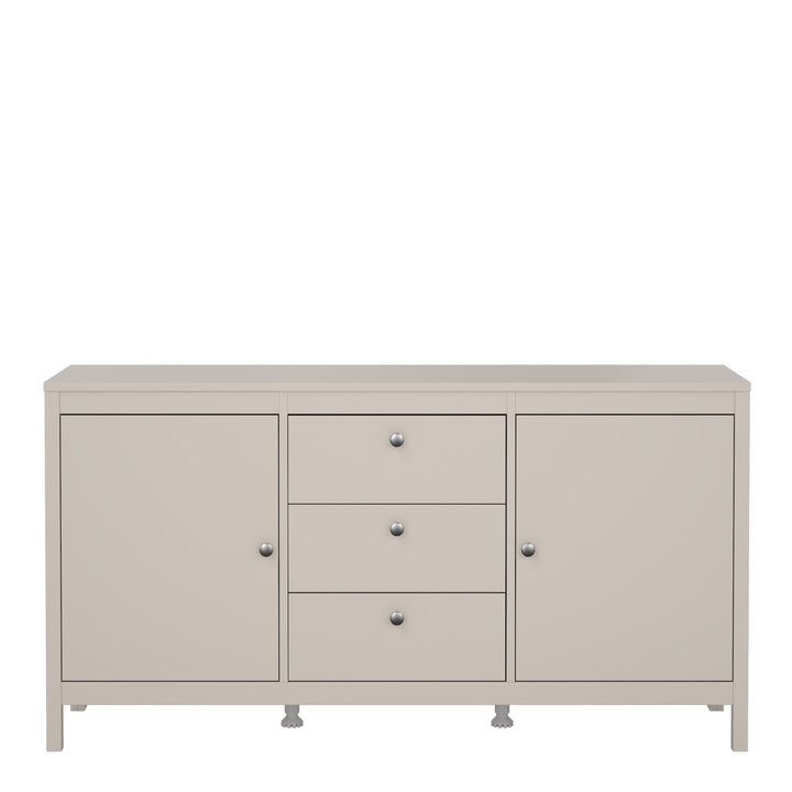 Madrid Sideboard 2 Doors + 3 Drawers in Cashmere