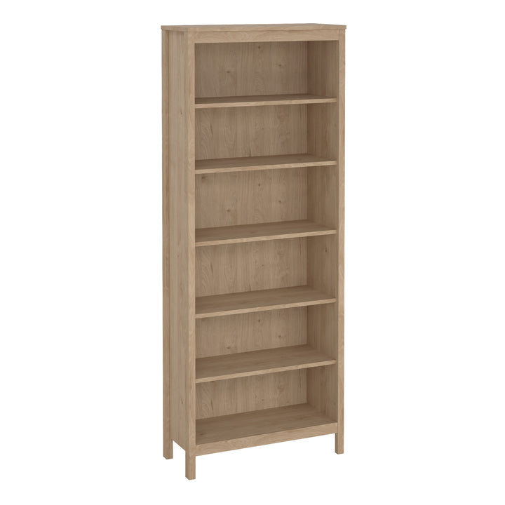 Madrid Bookcase in Jackson Hickory Oak - TidySpaces