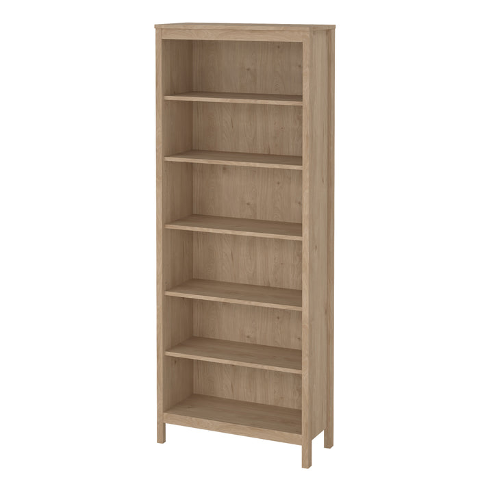 Madrid Bookcase in Jackson Hickory Oak - TidySpaces