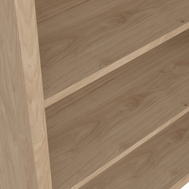 Madrid Bookcase in Jackson Hickory Oak - TidySpaces