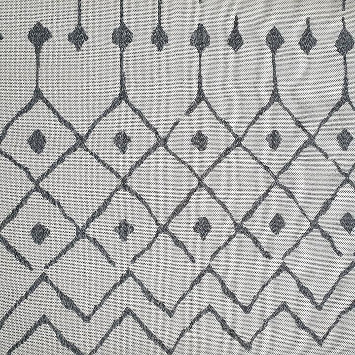 Cotton Rug Cream Grey Berber - TidySpaces