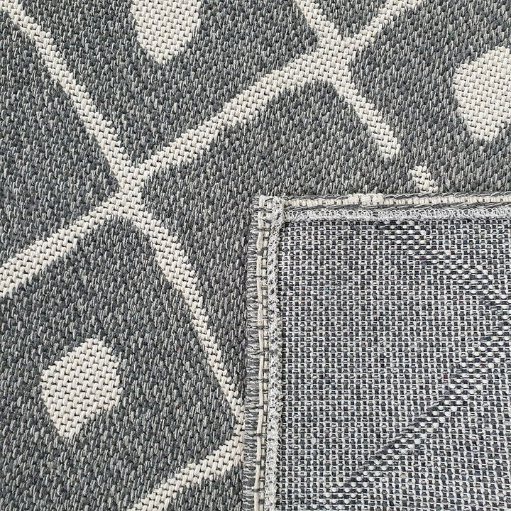 Cotton Rug Grey Berber - TidySpaces
