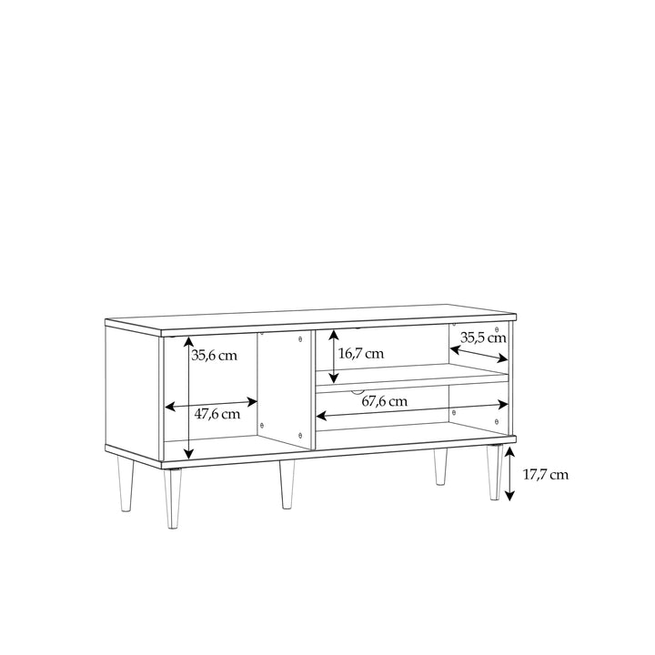 Calasetta TV Unit in Rattan - TidySpaces