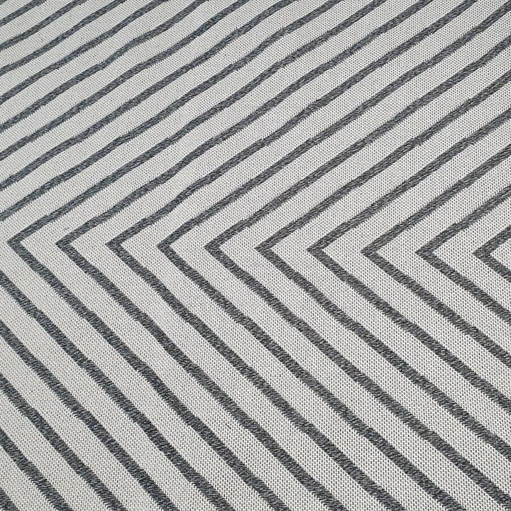 Cotton Rug Cream Grey Geometric - TidySpaces