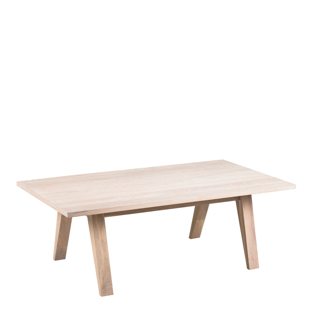 A-Line Coffee Table in White Oak - TidySpaces