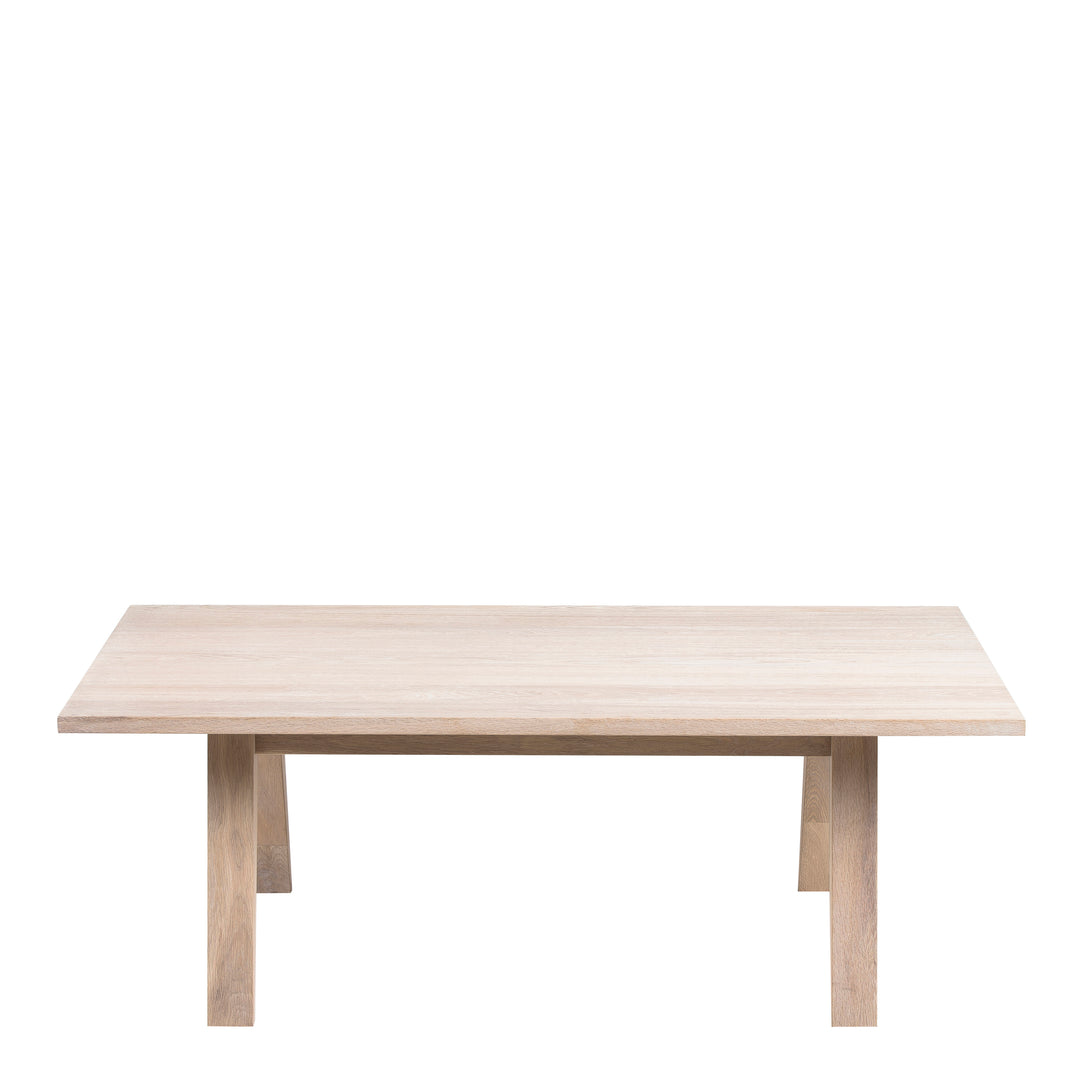 A-Line Coffee Table in White Oak - TidySpaces