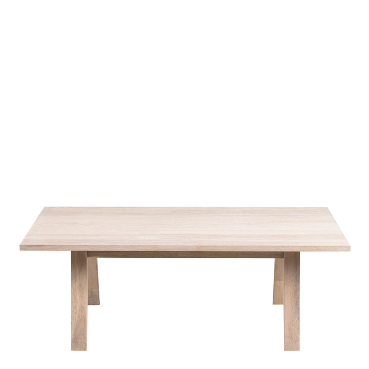 A-Line Coffee Table in White Oak - TidySpaces
