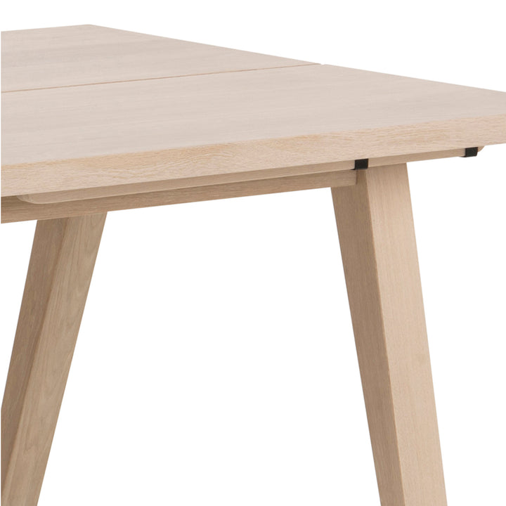 A-Line Rectanglar Dining Table in White Oak - TidySpaces