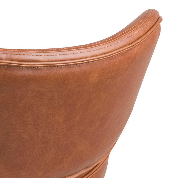 Cazar Lounge Chair in Brown - TidySpaces