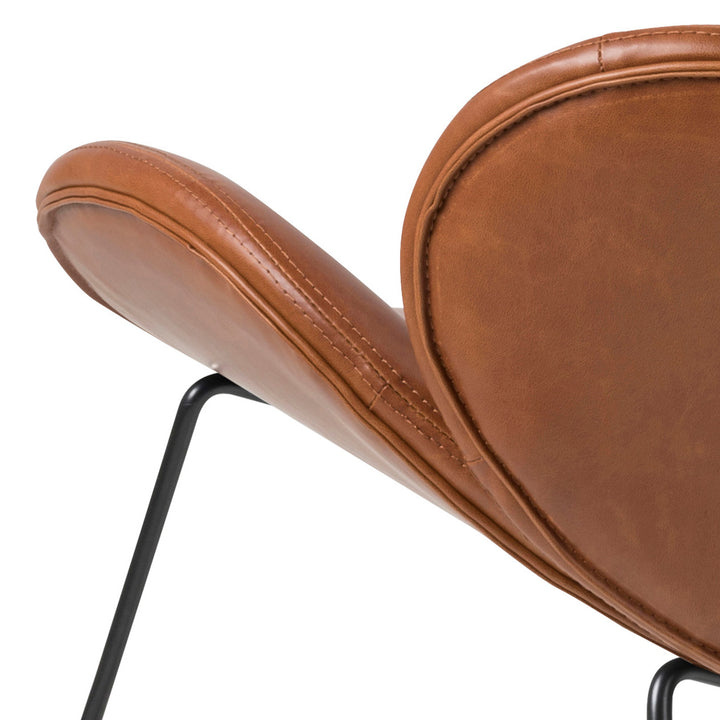 Cazar Lounge Chair in Brown - TidySpaces