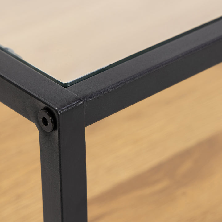 Randolf TV Unitin Black and Oak - TidySpaces