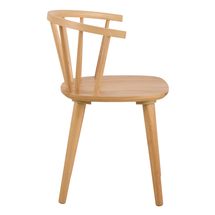 Ida Dining Chair in Oak Set of 2 - TidySpaces
