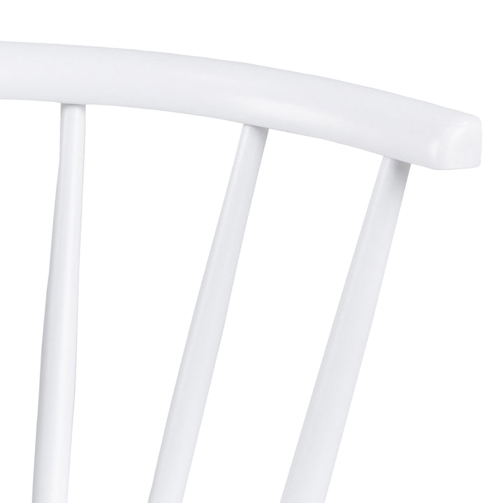 Ida Dining Chair in White Set of 2 - TidySpaces