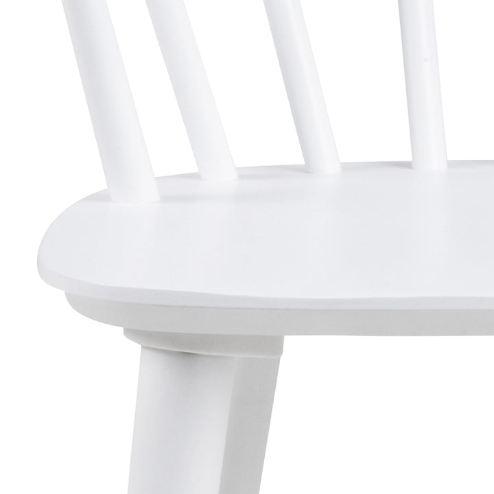 Ida Dining Chair in White Set of 2 - TidySpaces