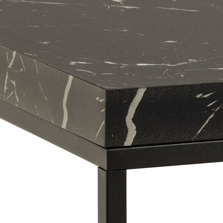 Barossa Coffee Table with Black Marble Effect - TidySpaces