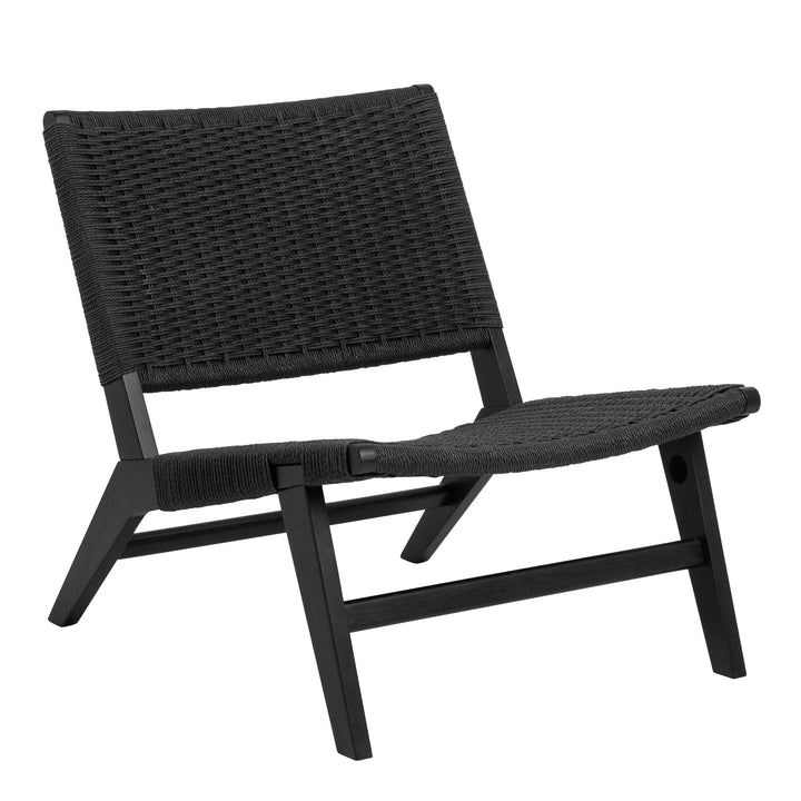 Carson Lounge Chair in Black - TidySpaces
