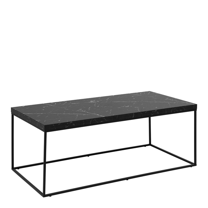 Barossa Coffee Table with Black Marble Effect - TidySpaces