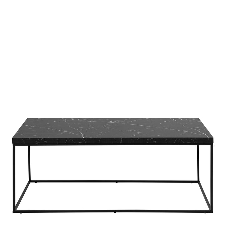 Barossa Coffee Table with Black Marble Effect - TidySpaces